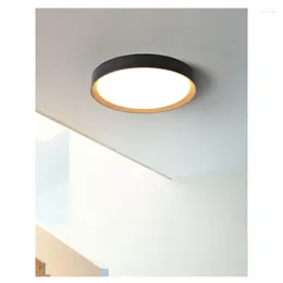 Lautres de plafond lampe de chambre à coucher minimaliste Ara de Techo Light Circular Dining Room Study Decorative LED