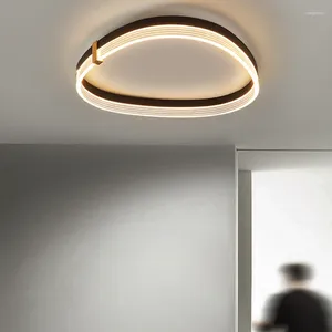 Plafondverlichting Minimalistisch slaapkamerlicht Binnenontwerp Keuken Vintage vierkante ganglamp Klassieke Lampara-decoratie
