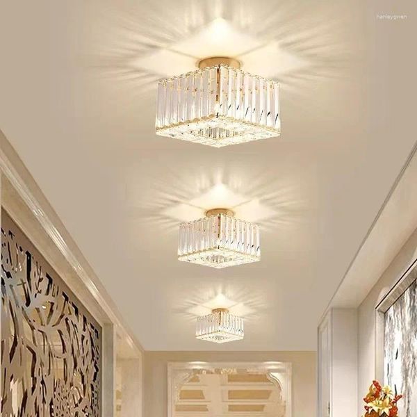 Plafonniers minimalistes modernes Corridor LED Corridor Light Entrée Foyer Balcone garde-robe