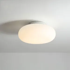 Plafondlampen Minimalistisch wit zacht licht lamp moderne eenvoud slaapkamer balkon veranda mantaal studeerkamer studie paddestoelen persoonlijkheidslampen