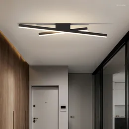 Plafondverlichting Moderne 28 W/38 W Wit Zwart Up En Down Kroonluchter Led Indoor Wandlampen Voor slaapkamer Decoratie Energiebesparing