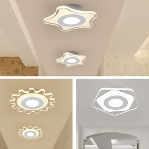 Plafondlampen moderne kroonluchter ganglamp LED AC85-265V armaturen Home Decoration E27-lampen
