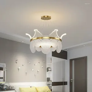 Plafonniers Chandeliers modernes luxueux suspensions luxueuses pour la chambre à coucher salon Suspension luminaire luminaire