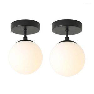 Plafondlampen moderne entree hall balkon eenvoudige gang decoratief verlichtingsarmatuur Noordse creatieve stijl gangpad