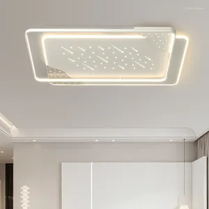 Plafonniers luminaires modernes luminaires couloir salle de bains plafonds LED lampe en verre tissu