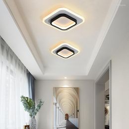 Plafondlampen moderne gangverlichting slaapkamer decoratie led voor thuislamp paars licht