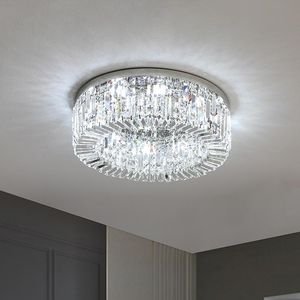 Plafonniers Moderne K9 Cristal Lampe Tendance De La Mode Salon Enfants Chambre Table À Manger LED Ronde