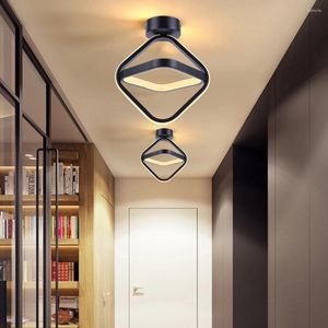 Plafonniers Couloir de lampe d'allée LED moderne pour porche d'escalier à la maison (A)