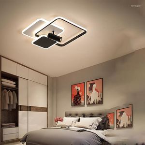 Luces de techo LED moderno Dormitorio Luz Sala de estar Iluminación cuadrada El Villa Interior Venta al por mayor