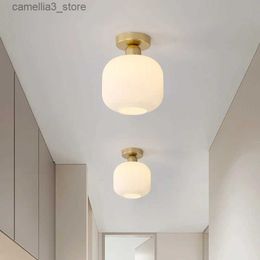 Plafondverlichting Moderne LED-plafondlamp Kroonluchter Lamp voor woonkamer Keuken Slaapkamer Hal Ingang Studie Eenvoudige glans Binnenverlichting Q231012