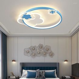 Plafonniers LED moderne lustre pour chambre d'enfant chambre maison enfants bébé fille garçon dessin animé suspendu décor luminaire