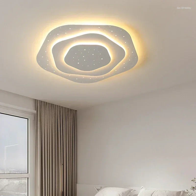 Plafonniers LED moderne lustre pour salon salle à manger chambre étude allée balcon lampe intérieur maison décorative luminaire lustre