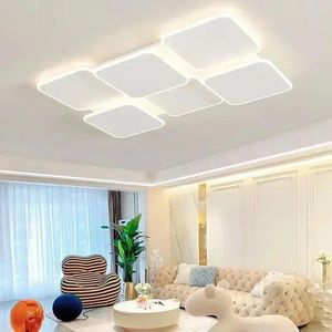 Louleurs de plafond lampe à lustre à LED moderne pour vivre la salle à manger BALCON BALCON HOME DÉCOR INDOOR Intelligent Lighting Ayémorrat