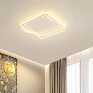 Plafondverlichting Moderne LED-kroonluchterlamp voor woonkamer Eetkamer Kinderkamer Slaapkamer Gangpad Home Decor Binnenverlichting Armatuur Glans