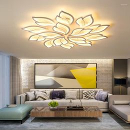Plafondverlichting Moderne LED Kroonluchter Met Afstandsbediening Functie VOOR Woonkamer Slaapkamer Home Verlichting Acryl Licht