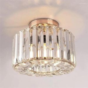 Plafondlampen modern led kristallen licht voor gang woonkamer dineren en slaapkamer mode eenvoudige woningdecoratie