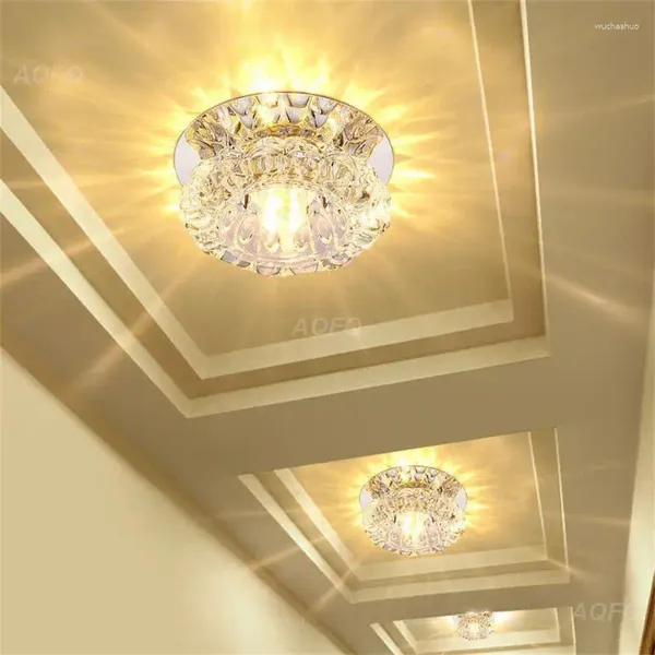 Plafonniers LED moderne Downlight encastré Spot lampe monté en Surface lumière colorée pour salon couloir barre KTV fête