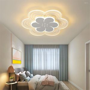 Plafondverlichting Moderne LED Flora Licht Wit Creatieve Acryl Lamp Voor Kinderkamer Woonkamer Eetkamer Slaapkamer Keuken