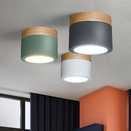 Plafonniers LED modernes encastrés luminaires plafond salon pour la maison salle à manger lampe en verre