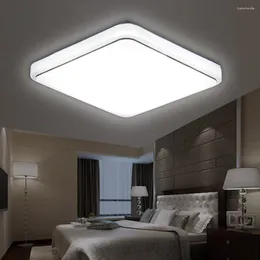 Plafonniers LED modernes pour chambre à coucher chevet allée couloir balcon lampe d'entrée maison panneau lumineux AC220V