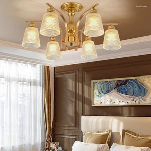 Plafonniers modernes LED éclairage intérieur encastré luminaires lampe couverture nuances verre