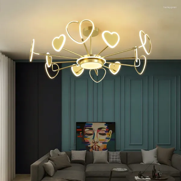 Plafonniers LED moderne éclairage intérieur lampe en verre bébé cellule lumière salon lustres