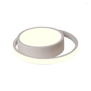 Plafonniers LED modernes montés en surface intérieure, éclairage simple, économie d'énergie, protection des yeux pour salon et chambre à coucher