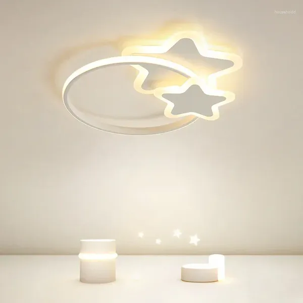 Luces de techo Lámpara LED moderna para habitación de niños Sala de estar Comedor Dormitorio Estudio Pasillo Araña Interior Decoración para el hogar Accesorio de iluminación Lustre