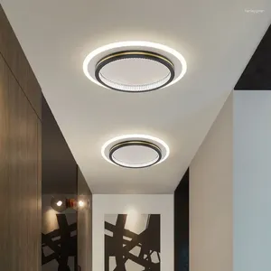Plafonniers lampe LED moderne pour salon chambre balcon couloir entrée vestiaire éclairage intérieur 18W 19W 20W 23W