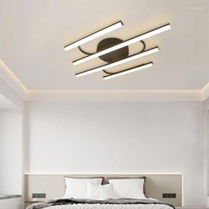 Plafondlampen moderne led -lamp voor woonkamer chandeliere keuken slaapkamer hanger Noordse stijl