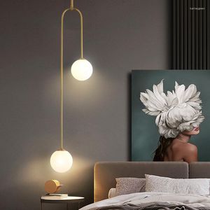 Plafondlampen modern led licht luxe indoor verlichting huisstof lamp glas