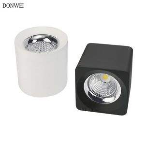 Plafondverlichting Moderne LED-licht Oppervlakte gemonteerde lampen AC85-260V 10W 12W 15W 20W 24 W Muur voor Woonkamer Slaapkamer Gang