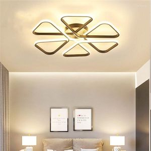 Plafondlampen moderne led woonkamer slaapkamer elektrodenloos dimmen moderne armatuur plafonnier ledceiling lamp hangend