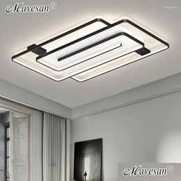 Plafonniers Moderne Led Minimaliste Créatif Pour Salon Chambre El Hall Lustre Art Déco Luminaire Intérieur Éclairage Drop De Dhovy