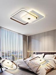 Plafondlampen modern LED -paneel Lamparas de Techo kroonluchter bedlip aluminium woonkamer slaapkamer huisdecoratie