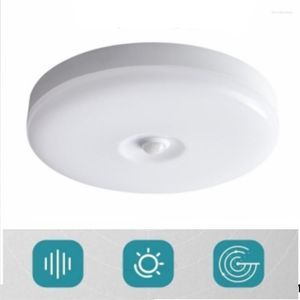 Plafonniers LED modernes lampes de capteur de mouvement PIR 12/18W luminaires de nuit pour entrée balcon couloir lampara