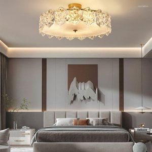 Plafondlampen moderne luxe e14 kristallen lamp goud slaapkamer woonkamer eetkamer el restaurant decor indoor verlichting