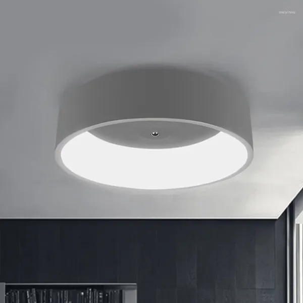 Plafonniers modernes minimalisme lumière LED ronde intérieure lampe de maison intelligente Plafond de haute qualité pour salon chambre