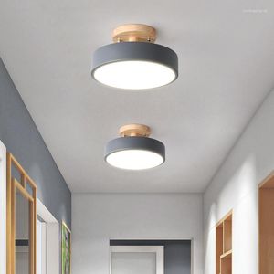 Plafonniers Moderne Minimaliste Couloir Lumière Chambre Étude LED Creative Porche Villa Restaurant El Éclairage