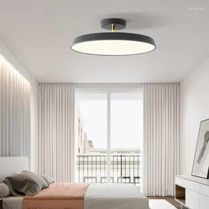 Plafonniers modernes minimalistes lampe de chambre à coucher étude de salle à manger couloir couloir de salon