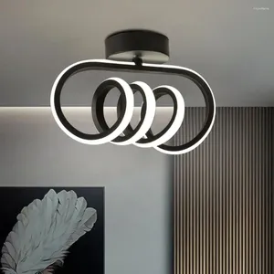 Plafondlampen Moderne minimalistische LED-lampen Nordic Home Binnenverlichting Gang Slaapkamer Woonkamer Keuken Lampara