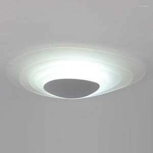 Plafondlampen moderne minimalistische woonkamer slaapkamer wit acryl led ijslicht voor eetlamp