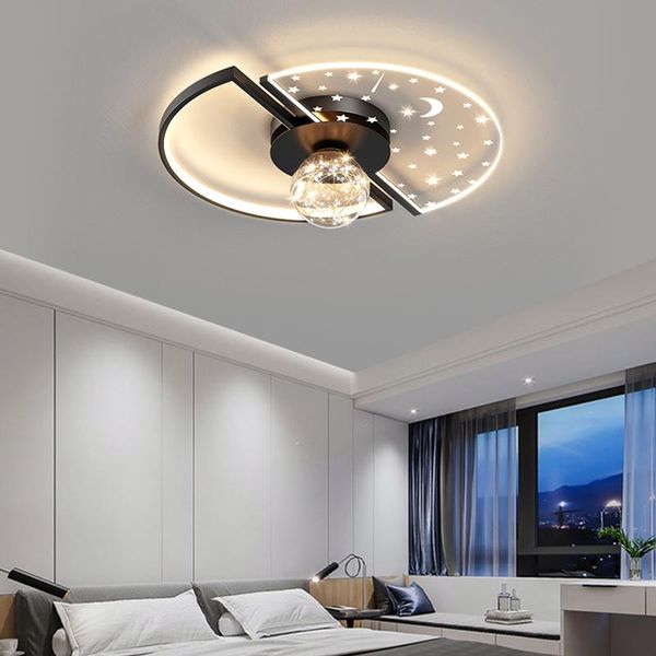 Plafonniers Moderne Nordique Simple Style LED Lumière Pour Chambre Salon Salle À Manger Starlight Étoiles Conception 2022 Lustre Lampe