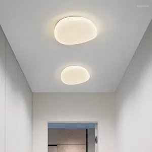 Plafondverlichting Moderne Kiezel Scandinavische Woonkamer Decor LED Lamp Voor Slaapkamer Badkamer Thuis Indoor Kroonluchter Verlichting