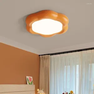 Plafondlampen modern eenvoudige kleurrijke hars acryl armatuur kinderkamer slaapkamer decoratieve led diming lichtlampen 50 cm 50 cm