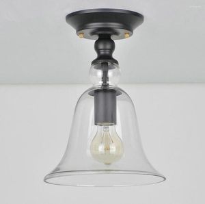 Plafondlampen modern eenvoudig kristalglas licht noordelijk Europa persoonlijkheid creatief balkon lamp