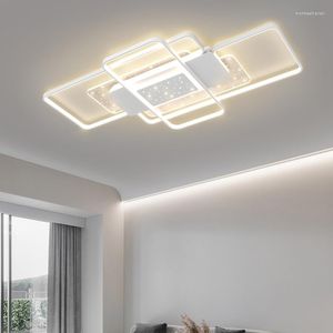 Plafondlampen moderne eenvoudige led witte kroonluchter huis woonkamer eetkamer slaapkamer lamp indoor decoratie verlichting hele huislampen