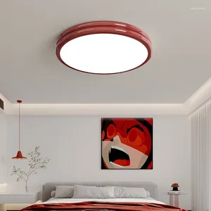 Plafondlampen moderne ultradunne woonkamer led lamp Noordse minimalistische decor licht slaapkamer vierkant ronde ontwerp