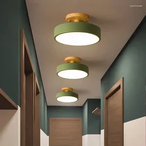 Plafonniers Moderne Villa Allée Couloir LED Lustre Étude Vestiaire Éclairage Chambre Salon Lampe Spéciale Pour Restaurant