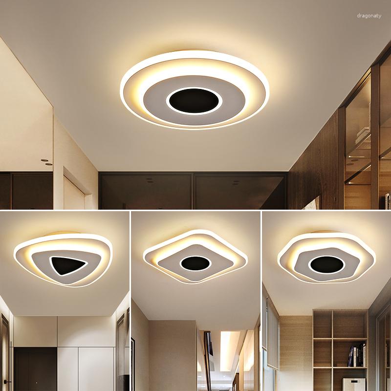 Ceiling Lights Nordic Led Aisle Lamp For Cloakroom Corridor Balcony Foyer Lighting Acrylic Decoration Home Lustering Luminaire